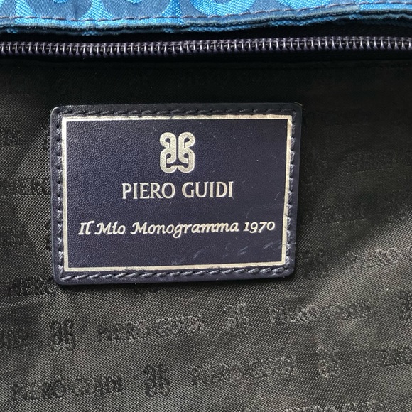 Piero Guidi il Mio Monogramma 1970 Travel Bag, EUC - Picture 15 of 15